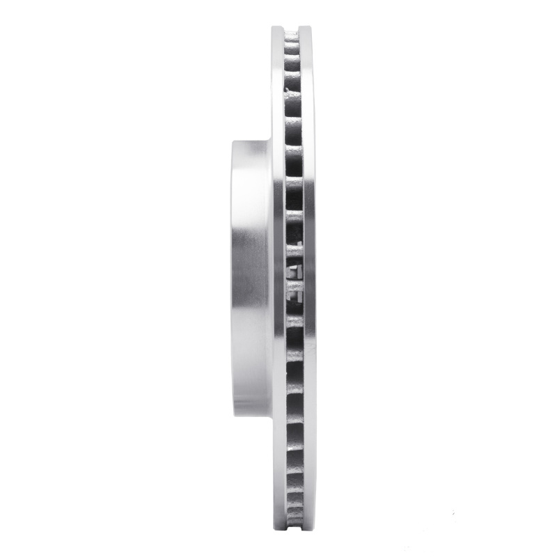 Hyundai Accent Brake Rotor (1) - Front Left - R1 Concepts - Drilled & Slotted - Silver - `12-`23